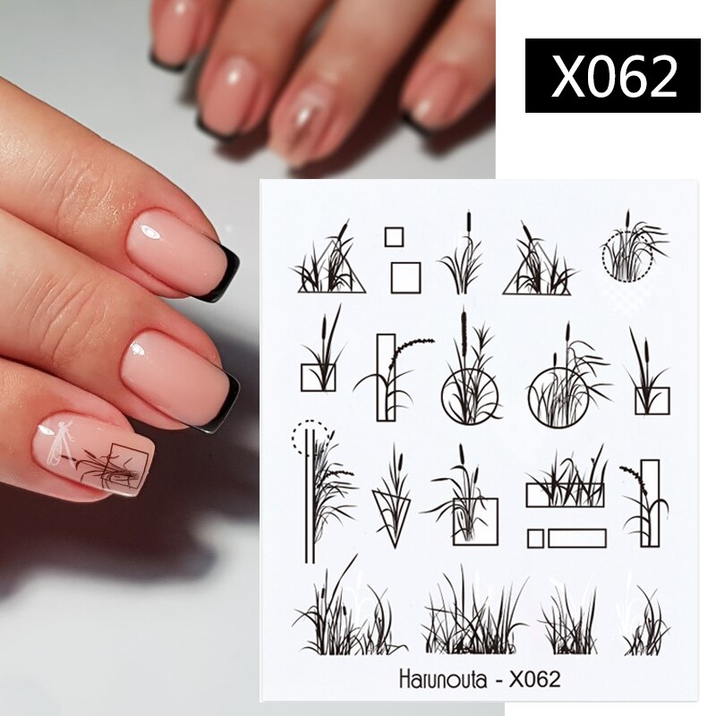 Harunouta Valentine Water Nail Stickers Heart Love Design Self-Adhesive Slider Decals Letters For Nail Art Decorations Manicure 0 DailyAlertDeals X062  