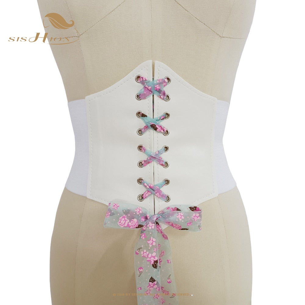 Women's Underbust Corsets Tops Body Shapewear Girdles Bustiers Waist Cincher Corset Waist Trainer for Women Shapewear DailyAlertDeals VD2632WhiteGreen waist 62-80cm 