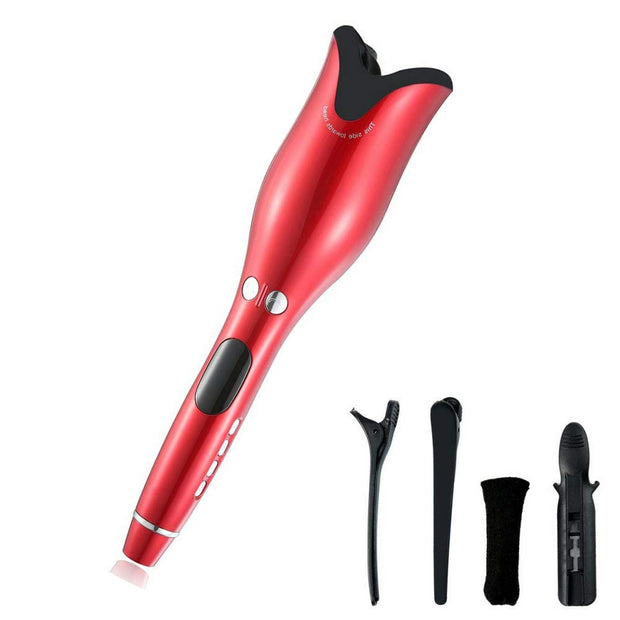 Auto Rotating Ceramic Hair Curler Automatic Curling Iron Styling Tool Hair Iron Curling Wand Air Spin and Curl Curler Hair Waver  DailyAlertDeals China no box 1 US