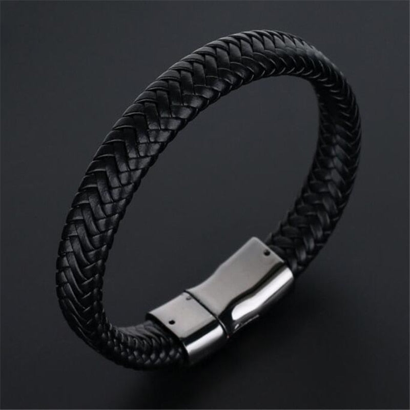ZOSHI Trendy Genuine Leather Bracelets Mens Multilayer Braided Rope Bracelets Male Female Bracelets Retro Jewelry 0 DailyAlertDeals H22204 China 