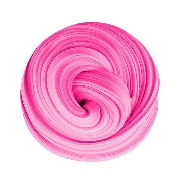 DIY Fluffy Slime Toys Putty Soft Clay Light Lizun Flavor Charms for Slime Supplies Plasticine Gum Polymer Clay Antistress 0 DailyAlertDeals Rose  