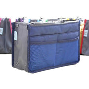 Organizer Insert Bag Women Nylon Travel Insert Organizer Handbag Purse Large liner Lady Makeup Cosmetic Bag Cheap Female Tote organizer bag for her DailyAlertDeals Royalblue  