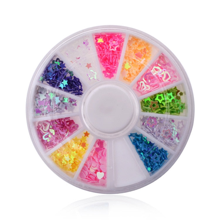 2mm/3mm/4mm/5mm AB Acrylic Diamond Nail Glitter Rhinestones Crystal DIY Nail Art Decorations Manicure Accessories Tools Nail Glitter Rhinestones DailyAlertDeals 054  