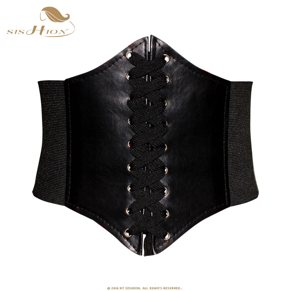 Women's Underbust Corsets Tops Body Shapewear Girdles Bustiers Waist Cincher Corset Waist Trainer for Women Shapewear DailyAlertDeals Black waist 62-80cm 