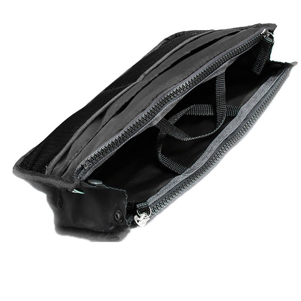 Organizer Insert Bag Women Nylon Travel Insert Organizer Handbag Purse Large liner Lady Makeup Cosmetic Bag Cheap Female Tote organizer bag for her DailyAlertDeals Black  