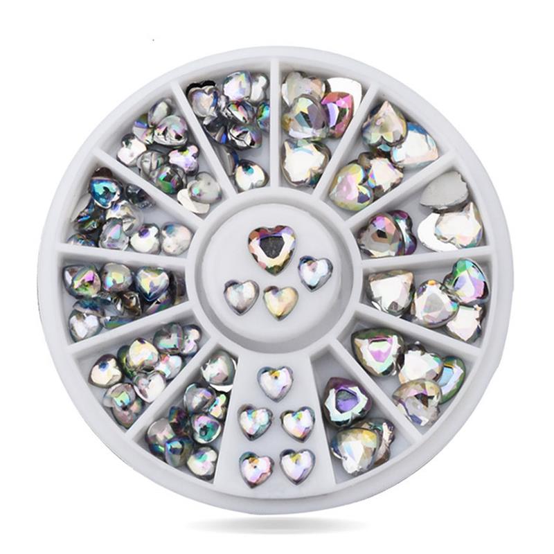 2mm/3mm/4mm/5mm AB Acrylic Diamond Nail Glitter Rhinestones Crystal DIY Nail Art Decorations Manicure Accessories Tools Nail Glitter Rhinestones DailyAlertDeals 053  