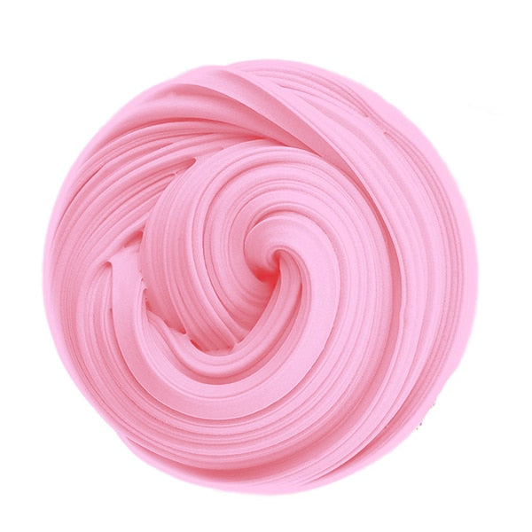 DIY Fluffy Slime Toys Putty Soft Clay Light Lizun Flavor Charms for Slime Supplies Plasticine Gum Polymer Clay Antistress Soft Clay DailyAlertDeals Pink  