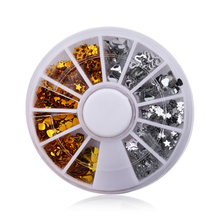 2mm/3mm/4mm/5mm AB Acrylic Diamond Nail Glitter Rhinestones Crystal DIY Nail Art Decorations Manicure Accessories Tools Nail Glitter Rhinestones DailyAlertDeals 032  