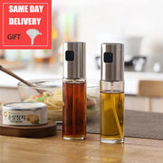 Kitchen Push Type Spray Olive Oil Sprayer Bottle Pump Oil Pot Leak-proof Grill BBQ Sprayer Oil Dispenser BBQ Gravy Boats Tools Kitchen Tools & Utensils DailyAlertDeals   