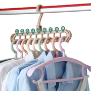 1/2pcs Magic Multi-port Support hangers for Clothes Drying Rack Multifunction Plastic Clothes rack drying hanger Storage Hangers 0 DailyAlertDeals   