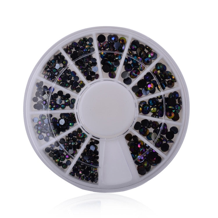 2mm/3mm/4mm/5mm AB Acrylic Diamond Nail Glitter Rhinestones Crystal DIY Nail Art Decorations Manicure Accessories Tools Nail Glitter Rhinestones DailyAlertDeals 039  