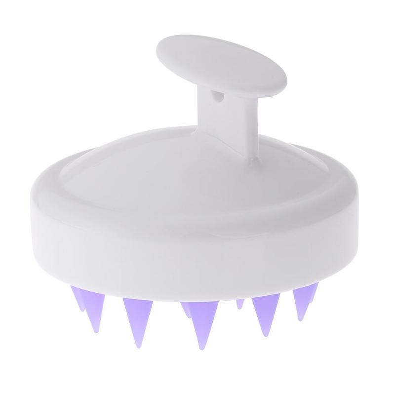 Silicone Hair Scalp Massage Brush Comb Shampoo Hair Washing Comb Magic Handle Brush Bath Spa Massage Brush Escova De Cabelo DailyAlertDeals