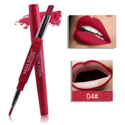 8 Color Matte Lipstick Lip Liner 2 In 1 Brand Makeup Lipstick Matte Durable Waterproof Nude Red Lipstick Lips Make Up 0 DailyAlertDeals 04 China 