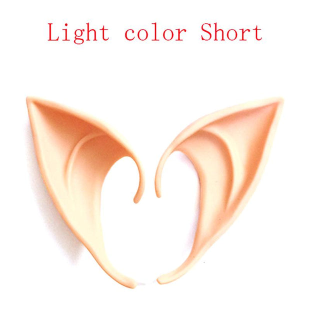 Party Decoration Latex Ears Fairy Cosplay Costume Accessories Angel Elven Elf Ears Photo Props Adult Kids Toys Halloween Supply 0 DailyAlertDeals OPP 10 light China 1pair