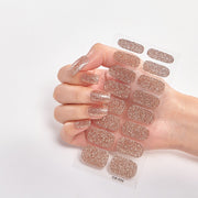 Manicure Decoracion Self Adhesive Foil Nail Art Stickers 2020 Fashion Nail Polish Pure Solid Color Nail Decoration Women Salon nail decal sticker DailyAlertDeals CS-32  
