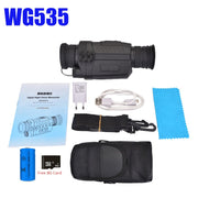 WG540 Infrared Digital Night Vision Monoculars with 8G TF card full dark 5X40 200M range Hunting Monocular Night Vision Device Infrared Digital Night Vision Monoculars DailyAlertDeals WG535 Black  