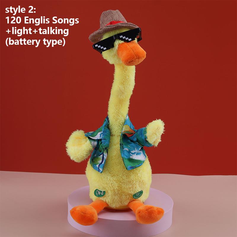 Lovely Talking Toy Dancing Cactus Toy Singing Talking & Repeating Toy Kawaii Cactus Toys for Children singing toys for children DailyAlertDeals Style  B  