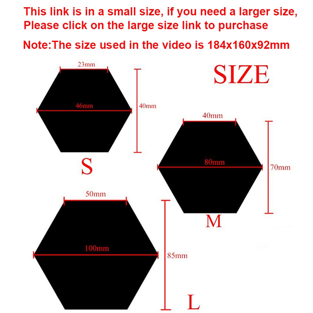 6/12Pcs 3D Mirror Wall Sticker Home Decor Hexagon Decorations DIY Removable Living-Room Decal Art Ornaments For Home 3d wall Mirror Stickers DailyAlertDeals   