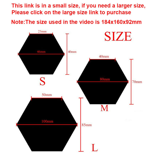6/12Pcs 3D Mirror Wall Sticker Home Decor Hexagon Decorations DIY Removable Living-Room Decal Art Ornaments For Home 3d wall Mirror Stickers DailyAlertDeals   