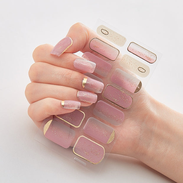Four Sorts 0f Nail Stickers Creative Nail Adhesive Nail Wraps DIY Nail Stickers Designer Nails Art Decoration Nailart Sticker Nail Decal Stickers DailyAlertDeals DQ3-63  
