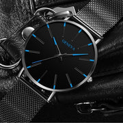 2022 Minimalist Men Fashion Ultra Thin Watches Simple Men Business Stainless Steel Mesh Belt Quartz Watch relogio masculino 0 DailyAlertDeals   