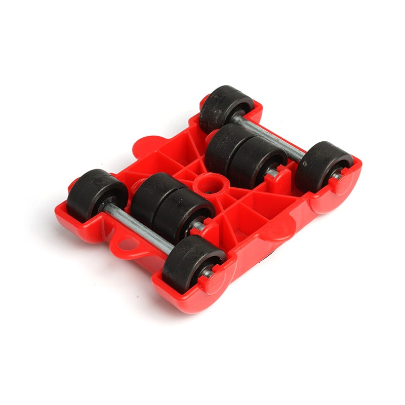 Dropshipping Furniture Mover Set Furniture Mover Tool Transport Lifter Heavy Stuffs Moving Wheel Roller Bar Hand Tools 5 Pcs Set 0 DailyAlertDeals   