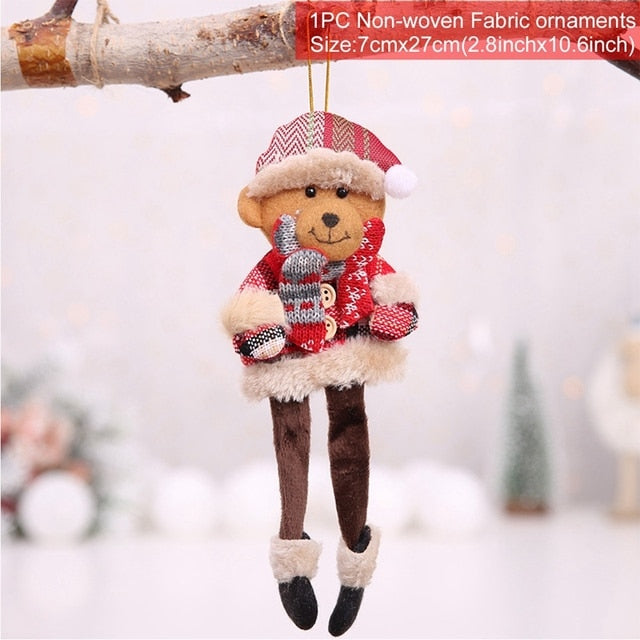 Christmas Doll Ornaments Merry Christmas Decorations For Home Table Decor Xmas Gift 2022 Navidad Happy New Year Decor 2023 Noel Christmas elf doll DailyAlertDeals Xmas doll 10 China 