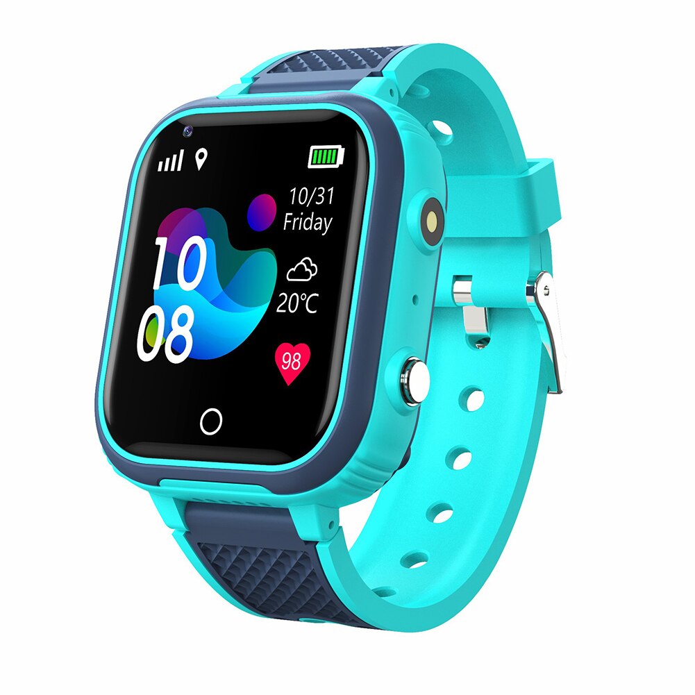 LT21 4G Smartwatch Kids GPS WIFI Video Call SOS IP67 Waterproof Camera Monitor Tracker Location Phone Watch Boys Girls Gifts 0 DailyAlertDeals Blue China 