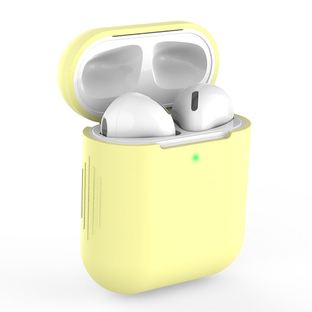 Silicone Earphone Cases For Airpods 1/2, Airpods Case Headphones Case Protective Case For Apple Airpods 1/2 Airpods Covers Silicone Earphone Cases For Airpods DailyAlertDeals 04  