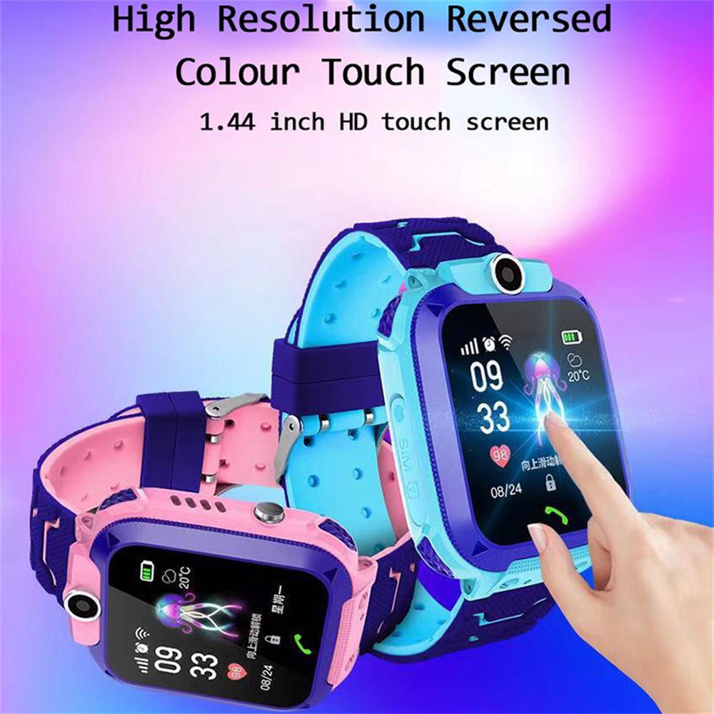 Q12 Children Smart Watch SOS Phone Watch Smartwatch Kids With Sim Card Photo Waterproof IP67 A28 Q19 Gift For IOS Android Z5S W5 0 DailyAlertDeals   