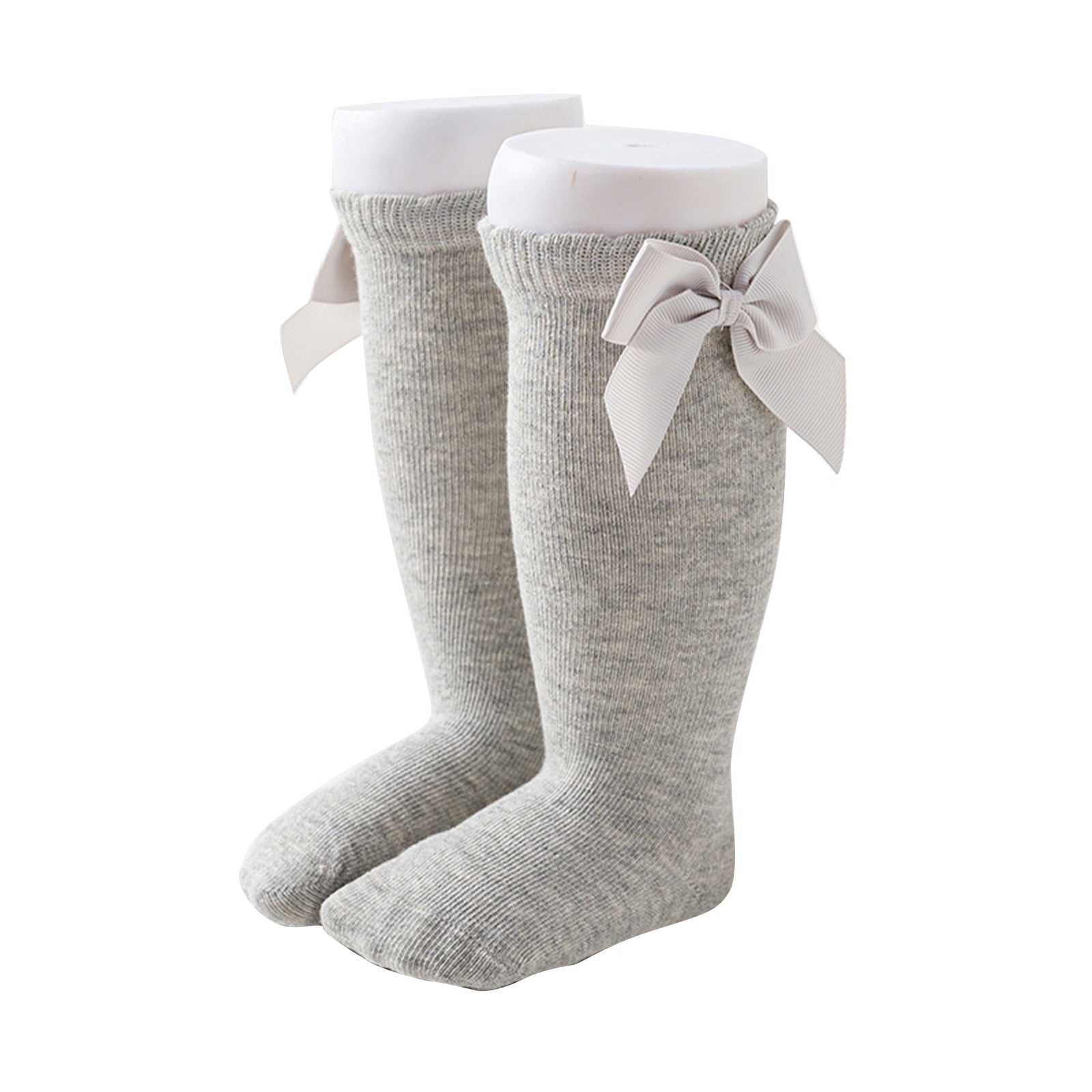 Lioraitiin New Solid Color Soft Cotton Baby Socks Cute Bows Princess Baby Girl Socks Bowknot Infant Toddler Girls Floor Socks Baby Socks DailyAlertDeals E 3-5T China