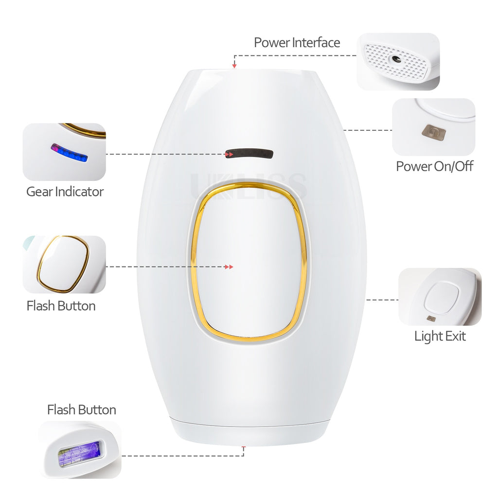 Hair Removal IPL Epilator for Women 500000 Flashes Epilator Hair Removal Device Shaving Machine Facial Epilator Women&#39;s Shaver 0 DailyAlertDeals   