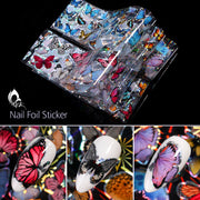 Nail Foils Marble Series Nail Transfer Foils Decorations DIY idea nail Art Transfer Sticker Decals Nail Accessories Nail Sticker DailyAlertDeals butterfly 10pcs  