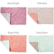 10pcs Microfiber Towel Absorbent Kitchen Cleaning Cloth Non-stick Oil Dish Towel Rags Napkins Tableware Household Cleaning Towel 10pcs Microfiber Towel DailyAlertDeals   