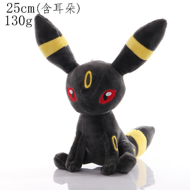 Pokemon Plush Toy Pikachu Stuffed Eevee Charmander Squirtle Charizard Blastoise Bulbasaur Anime Figure Doll Baby Christmas Gift Pokemon Plush kidsToy Pikachu DailyAlertDeals Umbreon 25cm  