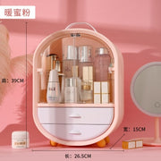 Fashion Big Capacity Cosmetic Storage Box Waterproof Dustproof Bathroom Desktop Beauty Makeup Organizer Skin Care Storage Drawer 0 DailyAlertDeals 25  