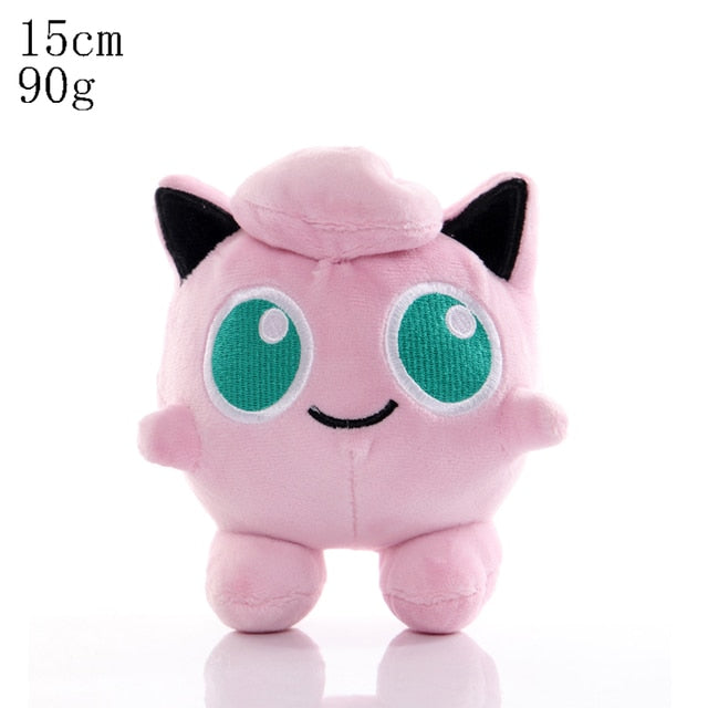 Pokemon Plush Toy Pikachu Stuffed Eevee Charmander Squirtle Charizard Blastoise Bulbasaur Anime Figure Doll Baby Christmas Gift Pokemon Plush kidsToy Pikachu DailyAlertDeals Jigglypuff 15cm  