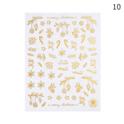 Harunouta Gold Marble 3D Nail Sticker Flower Leaves Line Transfer Slider French Tips Manicures Decals DIY Decoration Paper 0 DailyAlertDeals Z10  