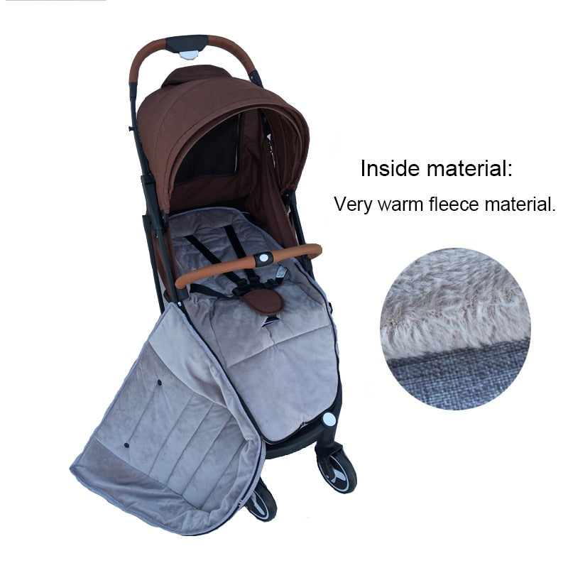 Baby Stroller Sleeping Bag Pram Warm Footmuff Cotton Envelope Sleepsacks For Yoyaplus and Universal Stroller Accessories 0 DailyAlertDeals   