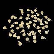 100Pcs/Lot Gold Metal Nail Decals Ultra-thin Flakes Nail Bling Rhinestone Cute 3D Nail Art Decorations Charm Nail Art Rivets 0 DailyAlertDeals 681  