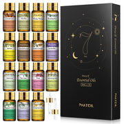 Pure Essential Oils 15pcs Gift Set Natural Plant Aroma Essential Oil Diffuser Eucalyptus Vanilla Mint Lavender Rose Tea Tree Oil 0 DailyAlertDeals China 5ml 15pcs Set