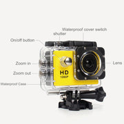 2021 Full HD 1080P Waterproof Camera 1.5 Inch Camcorder Sports DV Go Car Cam Pro Mini Sports DV Camcorder With Cam Accessories 0 DailyAlertDeals   