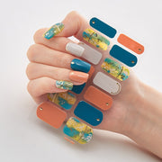 Four Sorts 0f Nail Stickers Creative Nail Adhesive Nail Wraps DIY Nail Stickers Designer Nails Art Decoration Nailart Sticker Nail Decal Stickers DailyAlertDeals DQ3-52  