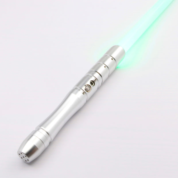 Dueling Light Saber Metal Hilt RGB 12 Colors Changeable Saber Swords | Light Sabers Laser Sword for Adults Halloween Toys Star Wars Light Saber Toy DailyAlertDeals   