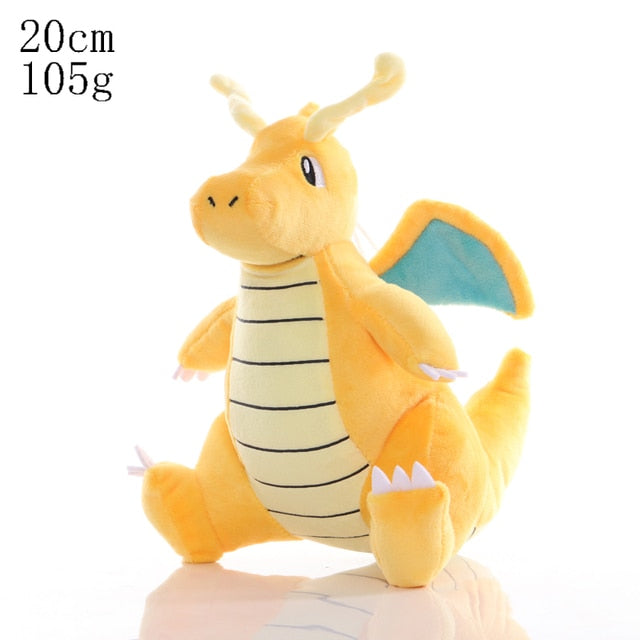 Pokemon Plush Toy Pikachu Stuffed Eevee Charmander Squirtle Charizard Blastoise Bulbasaur Anime Figure Doll Baby Christmas Gift Pokemon Plush kidsToy Pikachu DailyAlertDeals Dragonite 20cm  