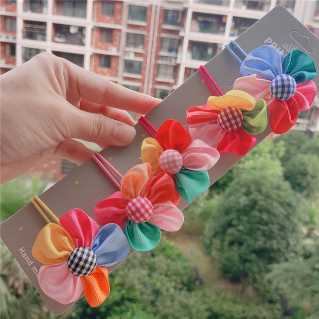New Cute Rope Children Baby Elastic Hair Rubber Bands Accessories for Kids Girl Headband Tie Ring Headwear Scrunchie Baby Elastic Hair Rubber Bands DailyAlertDeals 49  