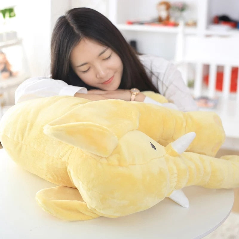 40/60cm Fashion Baby Animal Plush Elephant Doll Stuffed Elephant Plush Soft Pillow Kid Toy Children Room Bed Decoration Toy Gift Kids & Babies DailyAlertDeals   