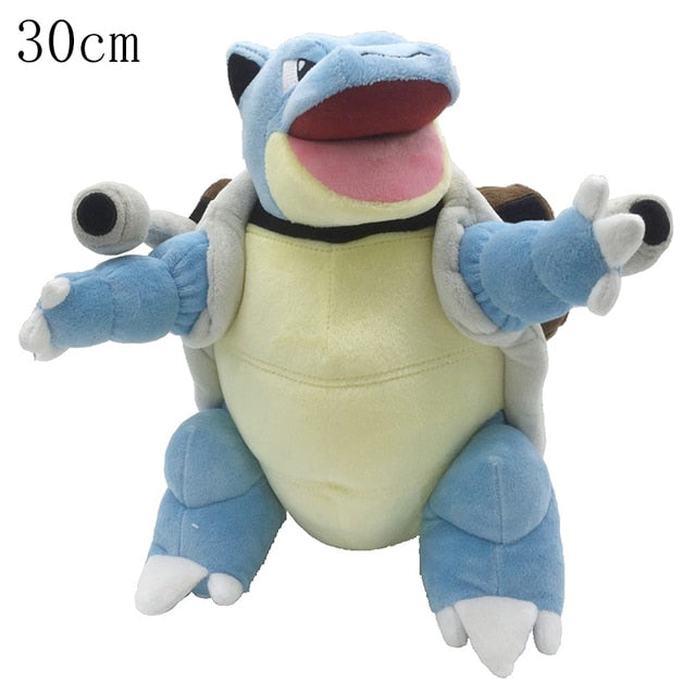 Pokemon Plush Toy Pikachu Stuffed Eevee Charmander Squirtle Charizard Blastoise Bulbasaur Anime Figure Doll Baby Christmas Gift Pokemon Plush kidsToy Pikachu DailyAlertDeals Blastoise 30cm  