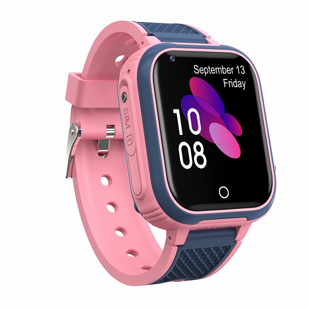 LT21 4G Smartwatch Kids GPS WIFI Video Call SOS IP67 Waterproof Camera Monitor Tracker Location Phone Watch Boys Girls Gifts 0 DailyAlertDeals Pink China 