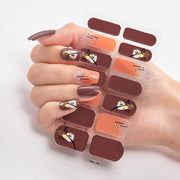 Three Sorts 0f Nail Stickers Full Cover Nail Stickers Novidades Nail Strips Self Adhesive Nail Sticker Nails Sticker Designer Nail Stickers DailyAlertDeals DQ-09  